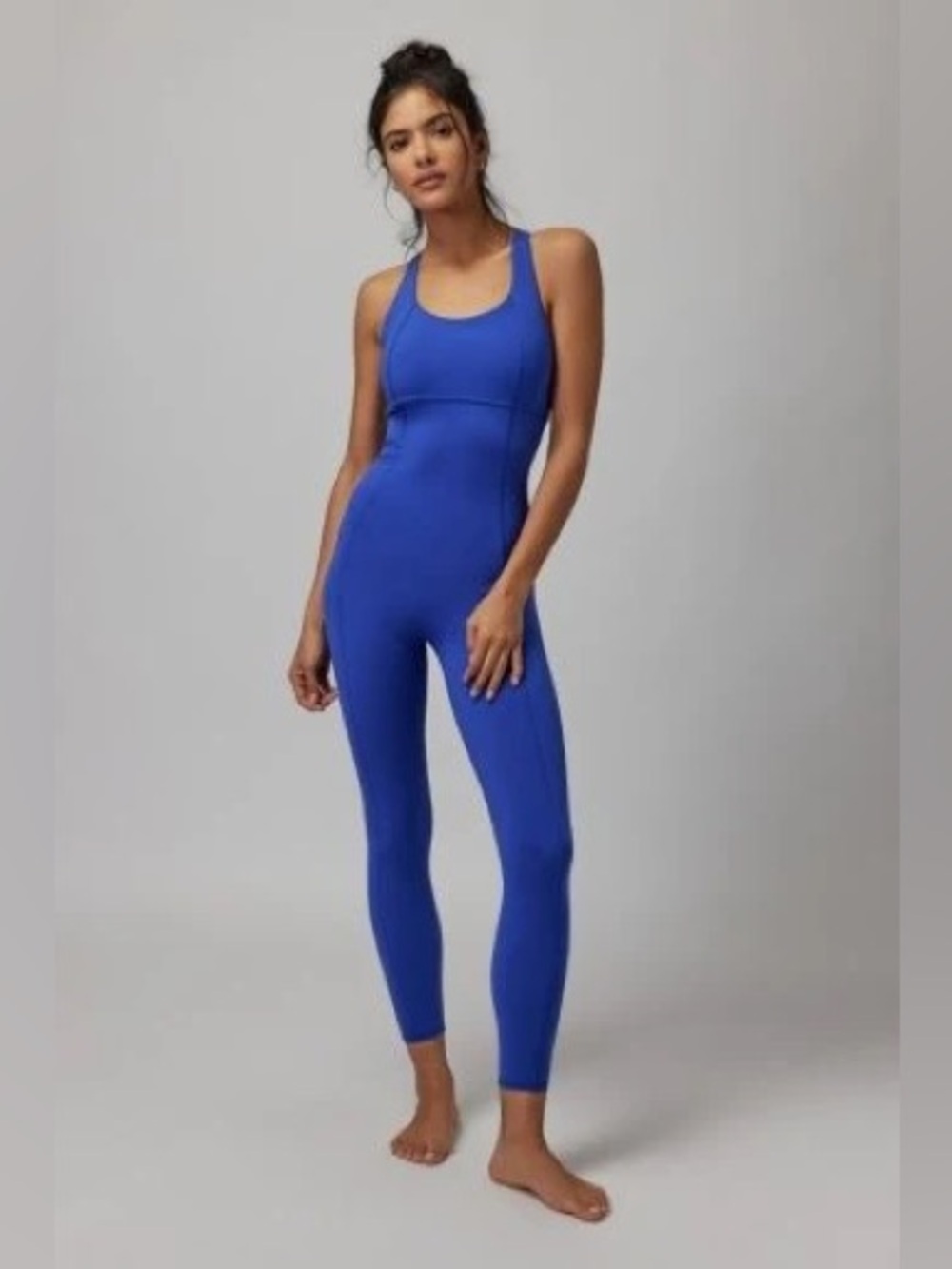 Spiritual Gangster Flaunt Dream Tech Jumpsuit Electric Cobalt